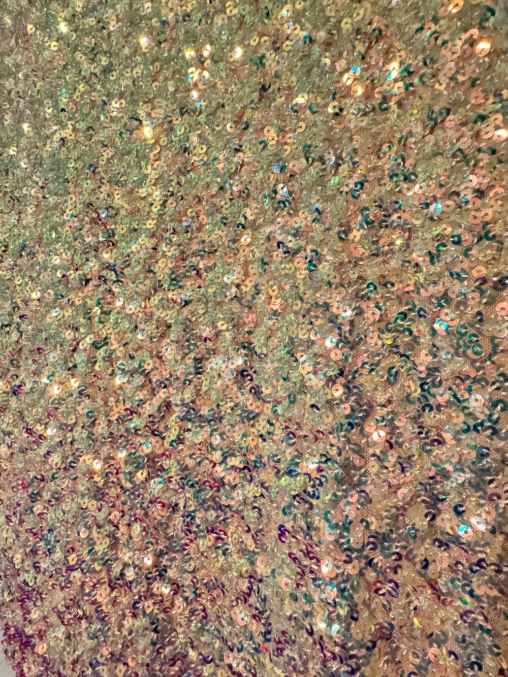 Sequin cocktail dress S adjustable mini party formal night out - Picture 2 of 4